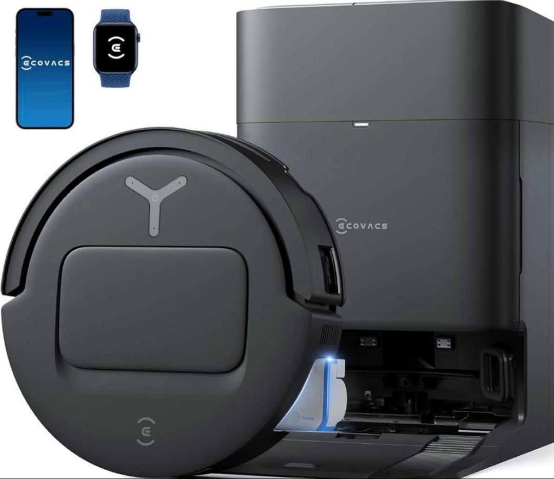 ECOVACS (エコバックス) DEEBOT T80 OMNI 18000Pa Amazon | 【ローラー式強力モップ】ECOVACS (エコバックス) DEEBOT T80