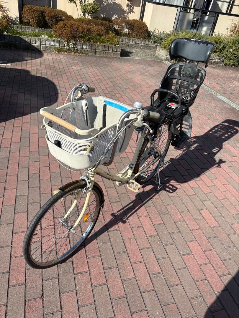 前後子供載せ3人乗りママチャリ(24〜26㌅)配達出来ます。お引き取りも可能です 楽天市場】電動自転車 子乗せ チャイルドシート ママチャリ 前24インチ